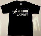 t-シャツ GIBBON JAPAN LOGO (BLACK)